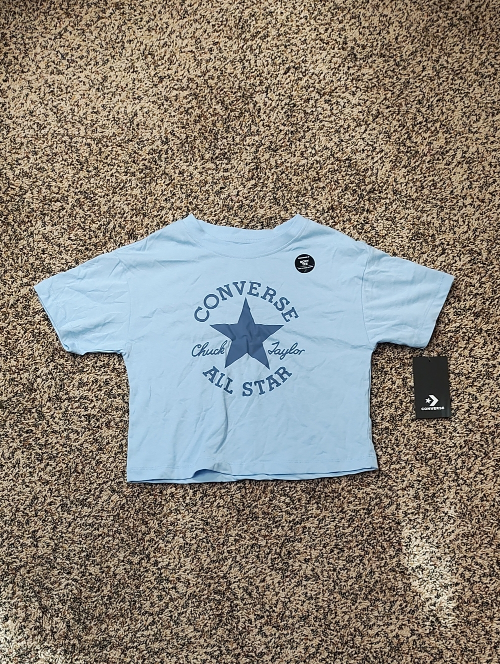 Converse | Kids Light Blue Chuck Taylor All Star Graphic Tee